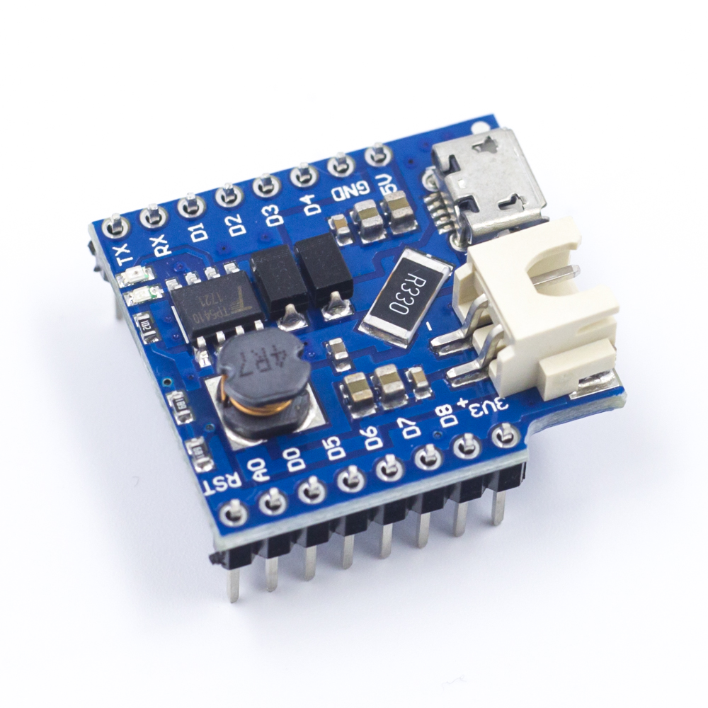 Плата зарядного устройства для литиевых батарей WeMos D1 с мини USB.